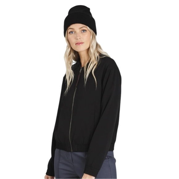 Kit and Ace Silk Nylon Reversible Bomber Jacket- size 8 - Picture 3 of 13